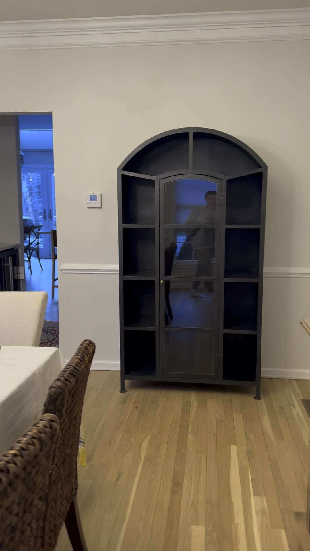 Arch metal cabinet from home sense 
Linking similar 