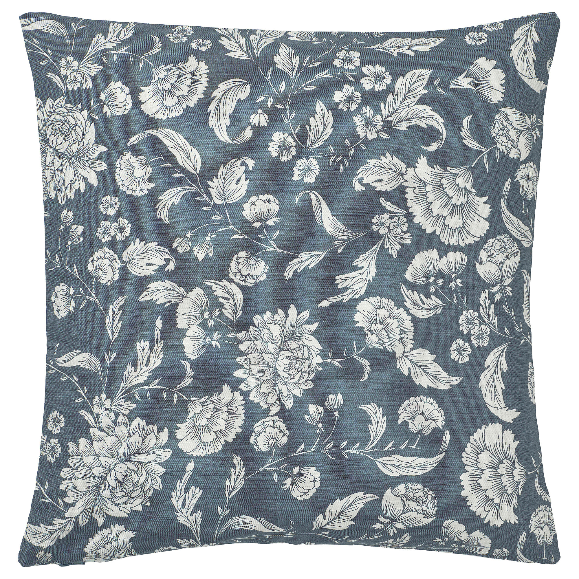 IDALINNEA Cushion cover, dark gray-blue, 20x20 " | IKEA US