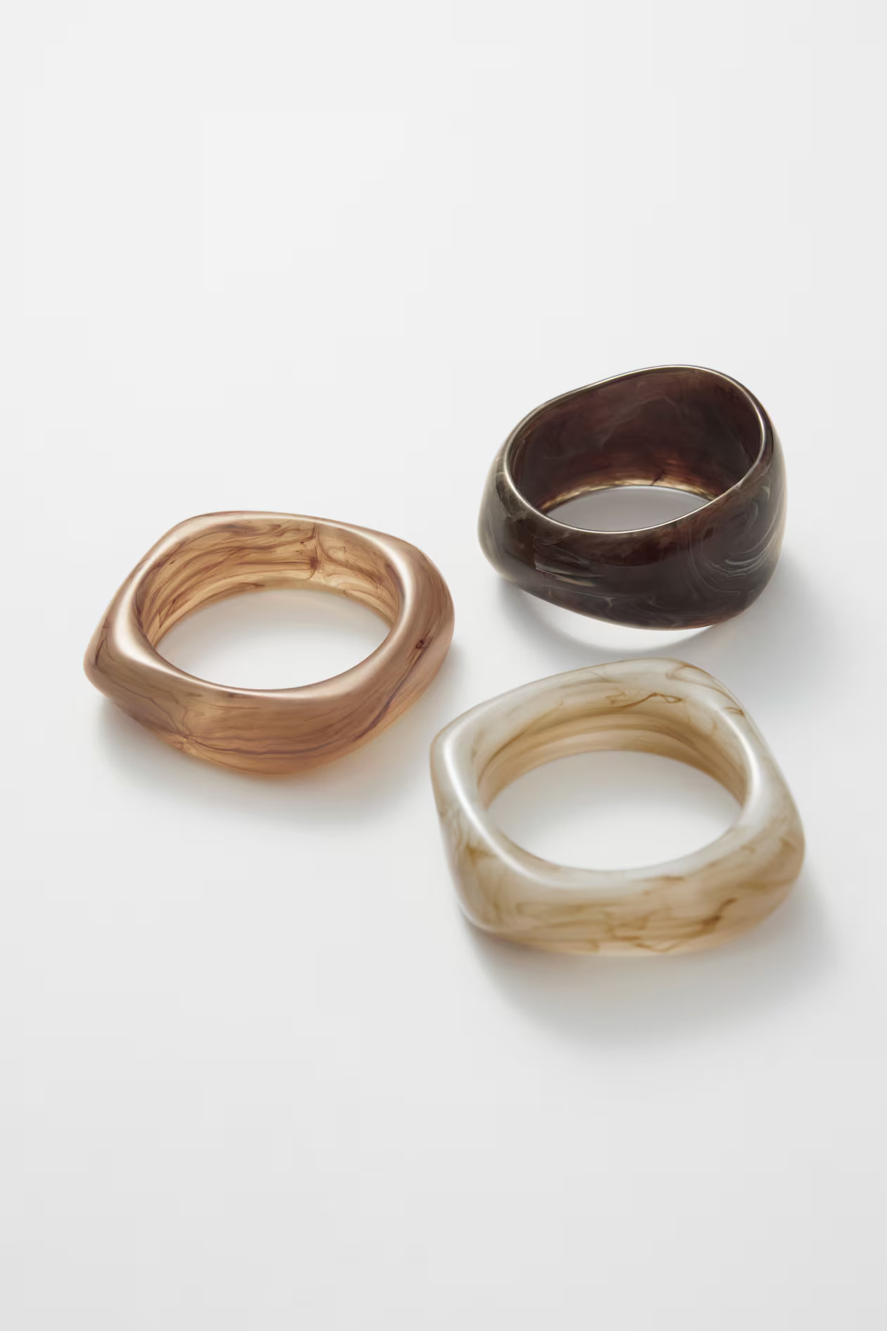 Ensemble de bracelets à effet marbré | H&M (FR, IT, ES, PT, BE)