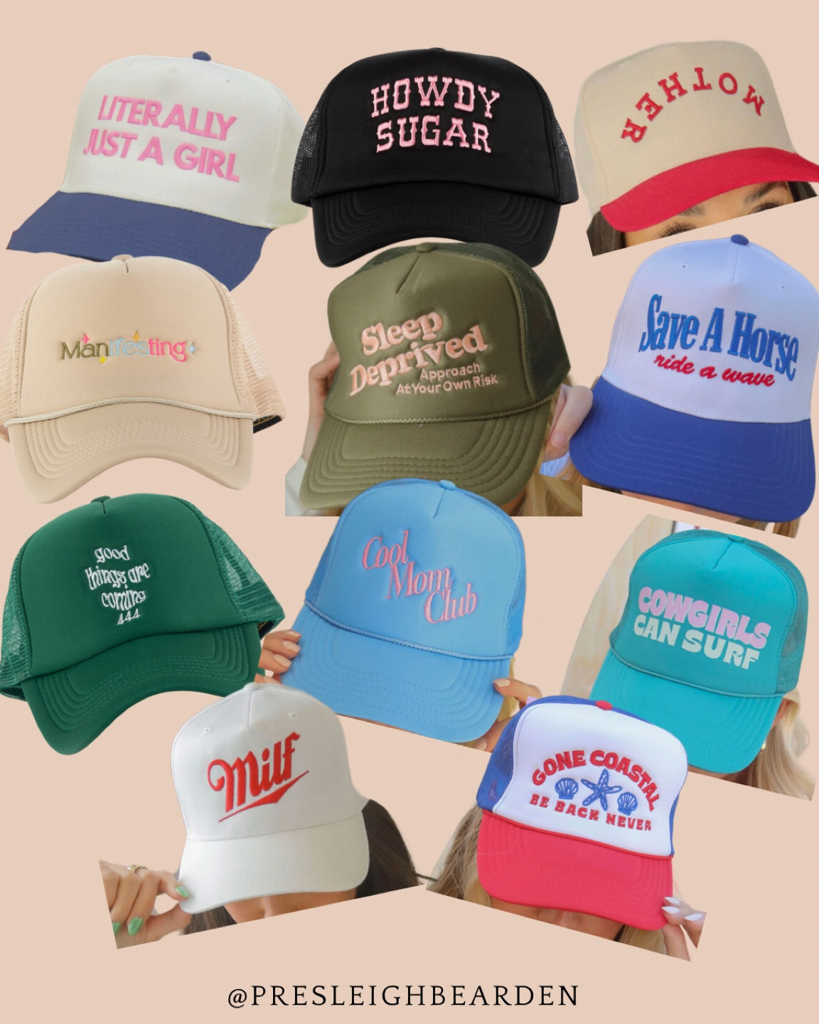 Cute Trendy Trucker Hats! 

#LTKstyletip #LTKfindsunder50 #LTKFestival
