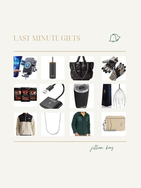 Last Minute Gift Ideas 🎁

New water bottles, Travel coffee mugs, purses, jackets, phone car mount, gloves, necklaces and more! 

Ig: @jkyinthesky & @jillianybarra

#giftideas #giftguide #giftguides #giftinspo #stockingstuffers #techaccessories #accessories #christmasgifts #holidayshopping #amazon #northface 

#LTKHoliday #LTKGiftGuide #LTKSeasonal
