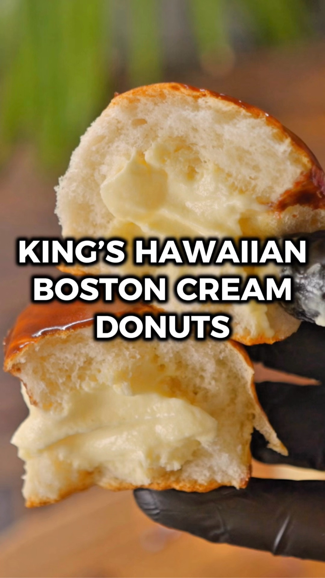 At this point, you probably know I'm a huge @kingshawaiian fan 😋 So here's another recipe you're gonna love. Think of it like my King's Hawaiian cream cheese danish recipe, but even easier to make.

These Boston cream Hawaiian rolls are SO good. You get that lightly toasted top, soft, buttery bread, and creamy vanilla custard topped with chocolate ganache. They taste like a legit Boston cream donut but way less work!

Would you try it? Let me know in the comments what you think if you do! 🙌

INGREDIENTS
1 package Hawaiian rolls (12 rolls, separated)
4 tbsp butter (melted)
1 package vanilla instant pudding mix (3.5 oz)
1 1/2 cups Cool Whip
1 1/2 cups milk (for pudding)
1/2 cup milk (for ganache)
1 tsp vanilla extract
1 pinch salt
3/4 cup chocolate chips

INSTRUCTIONS
1️⃣ Preheat the oven to 350°F. Brush each roll with melted butter.
2️⃣ Bake for 5 minutes or until golden brown.
3️⃣ In a medium mixing bowl, whisk together the pudding mix, 1 1/2 cups milk, vanilla extract, and salt until it thickens. Gently fold in the Cool Whip, then pop it in the fridge for 10 minutes to firm up. Transfer the filling to a piping bag or zip-top bag with a small corner snipped off.
4️⃣ Using a small knife, cut a little hole into the side of each roll to create a pocket. Don’t cut all the way through! Pipe the cream in until it’s full.
5️⃣ Heat the remaining 1/4 cup milk in the microwave for 45 seconds. Put the chocolate chips in a small bowl and pour the hot milk over them. Let it sit for 10 seconds, then stir until smooth and glossy. If needed, microwave for another 15 seconds to fully melt the chocolate.
6️⃣ Dip the top of each filled roll into the chocolate, then place them on parchment paper. Let them cool in the fridge for about 10 minutes to harden the chocolate before serving.
7️⃣ Enjoy!

#LTKfoodie #LTKHome