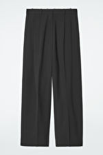 WIDE-LEG TAILORED TWILL PANTS | COS (US)