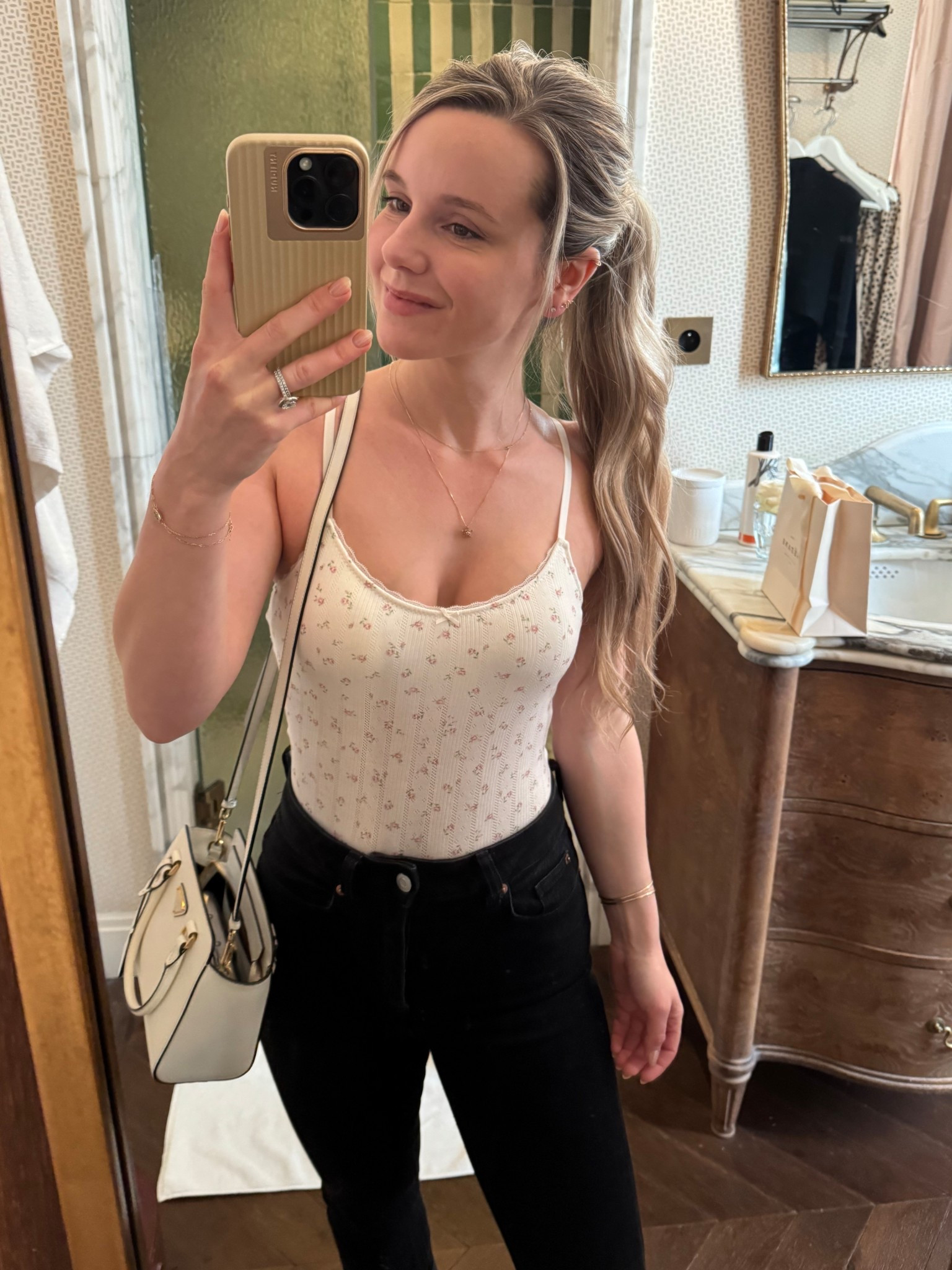 The cutest spring bodysuit for Paris 🌸 sold out but similar items linking below

#springinparis #parisoutfit #springoutfit #floralbodysuit 

#LTKspring #LTKeurope #LTKsummer