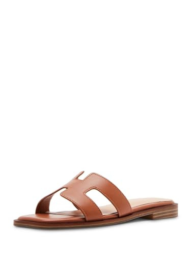 Madden Girl Women's Hailey Sandal, Cognac, 9 | Amazon (US)