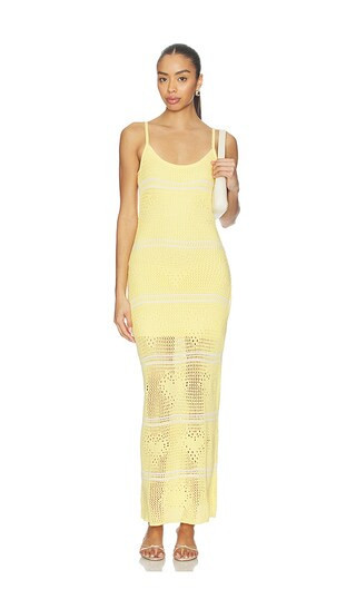LSPACE Heart To Heart Dress in Yellow. - size S | Revolve Clothing (Global)