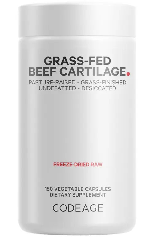 Codeage Grass-Fed Beef Cartilage + Liver Glandular Supplement in White at Nordstrom | Nordstrom