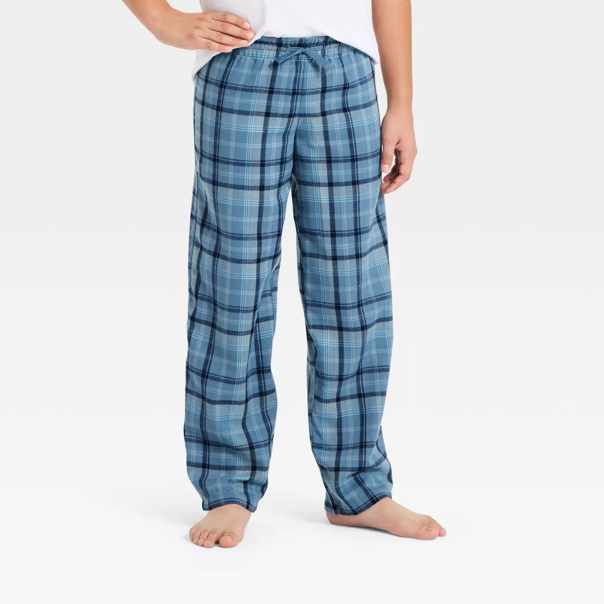 Boys' Flannel Pajama Pants - Cat & Jack™ Blue S | Target