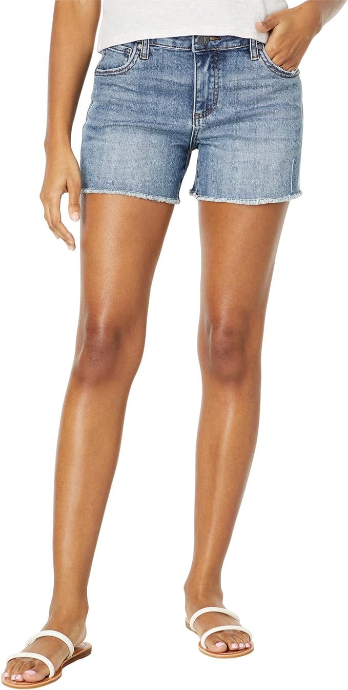 KUT from the Kloth Gidget Fray Shorts in Consolidated | Amazon (US)