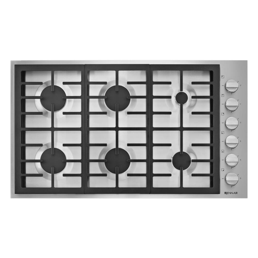 JennAir 36" Gas Cooktop Stainless steel JGC7636BP - Best Buy | Best Buy U.S.