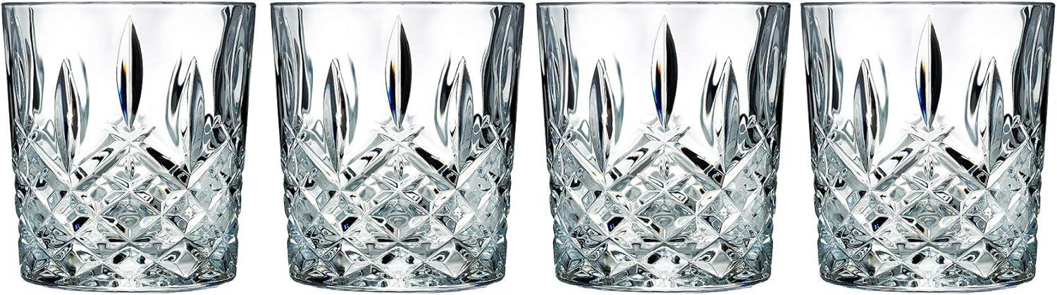 Marquis by Waterford Markham Double Old Fashion Set of 4, 11 oz, Clear | Amazon (US)
