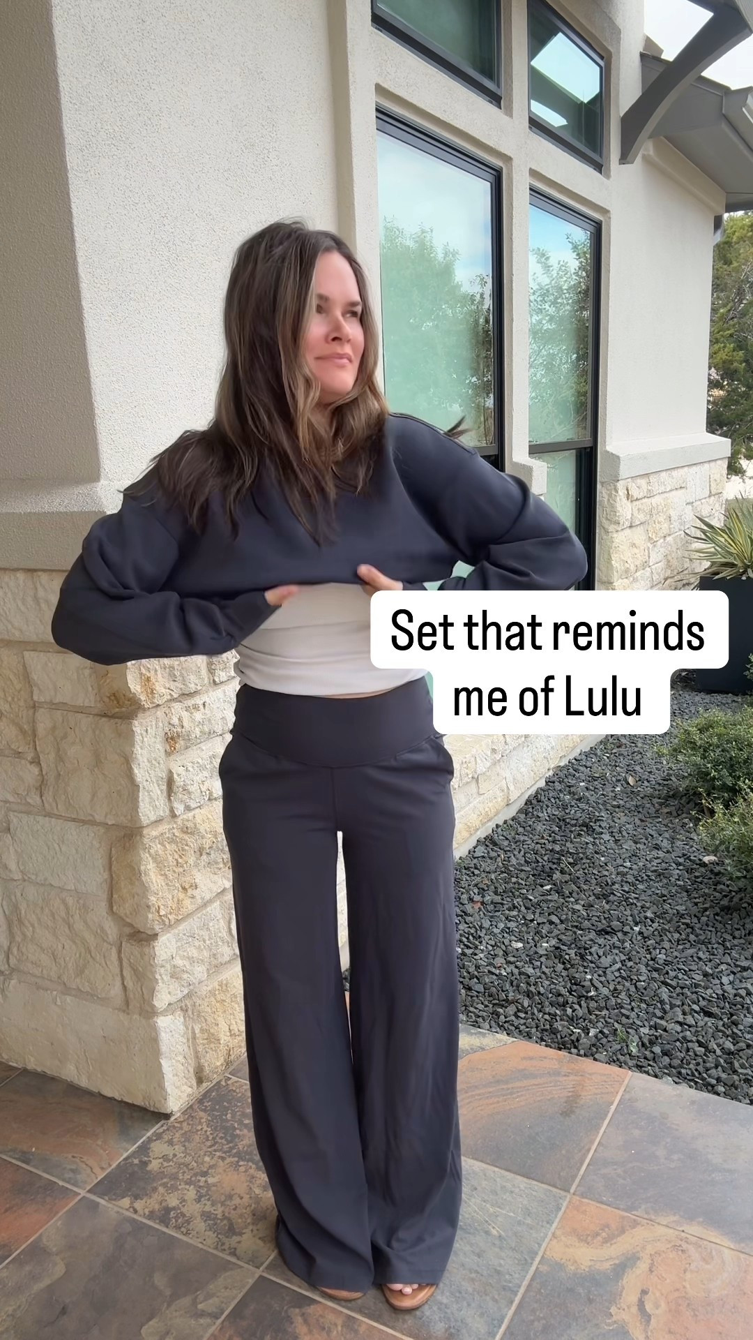 Amazon matching set with major Lululemon vibes 🤍
Buttery soft, flattering, and perfect for workouts, errands, and everyday athleisure — an affordable set I’ll wear on repeat. #matchingset #founditonamazon #amazonfashion 

#LTKActive #LTKOver40 #LTKSaleAlert