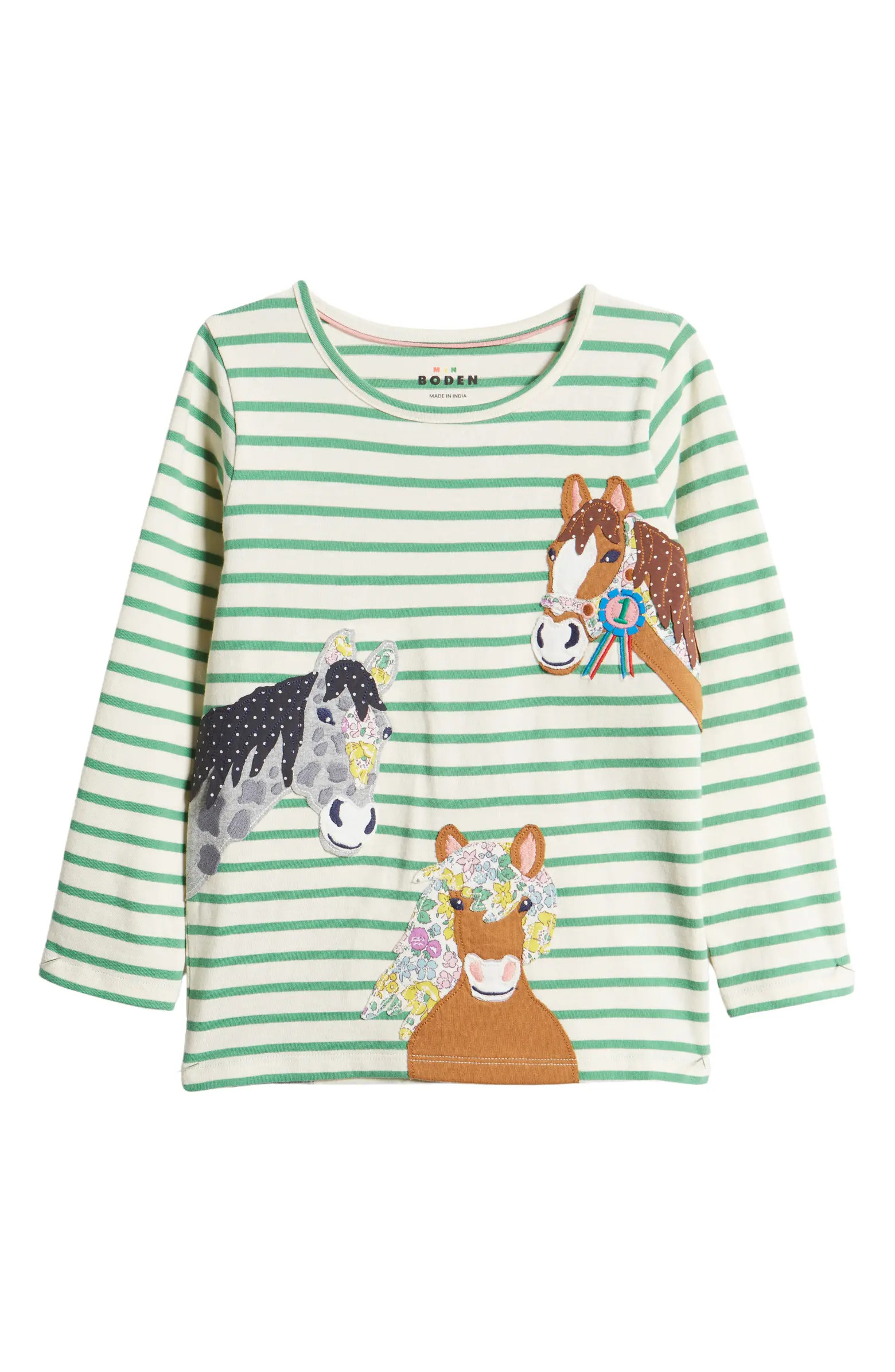 Kids' Horse Appliqué T-Shirt | Nordstrom