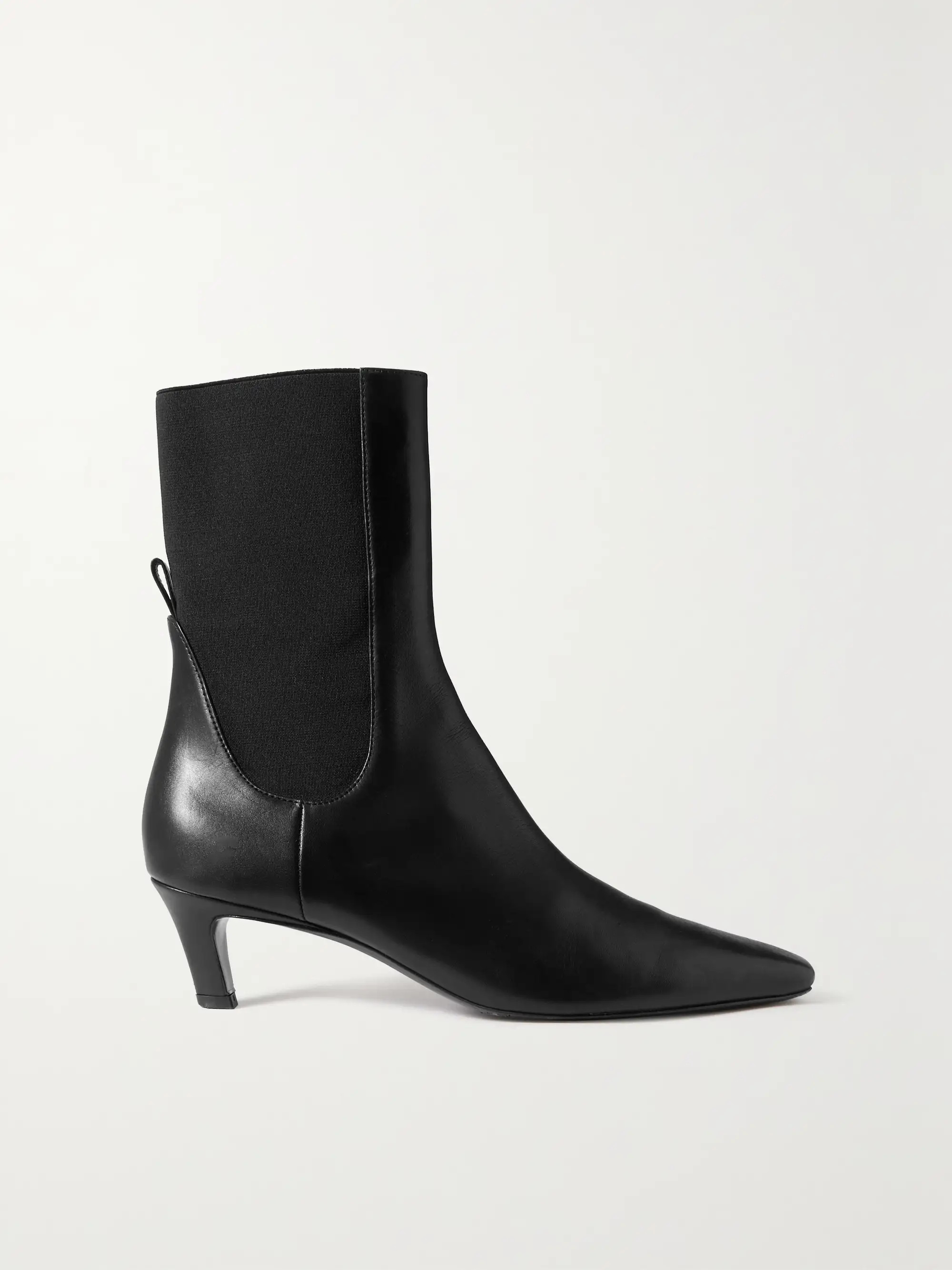 + NET SUSTAIN The Mid Heel leather ankle boots | NET-A-PORTER (US)