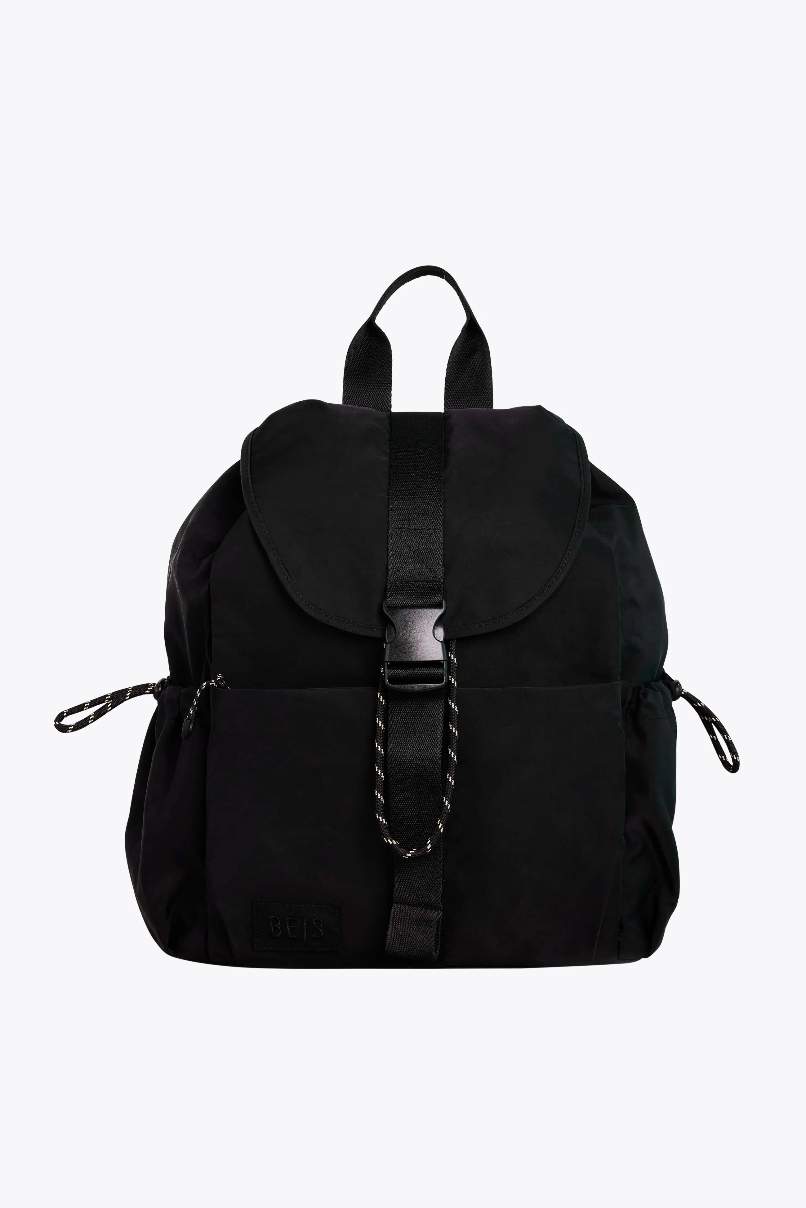 BÉIS 'The Sport Backpack' in Black - Chic Tennis Inspired Backpack | BEIS
