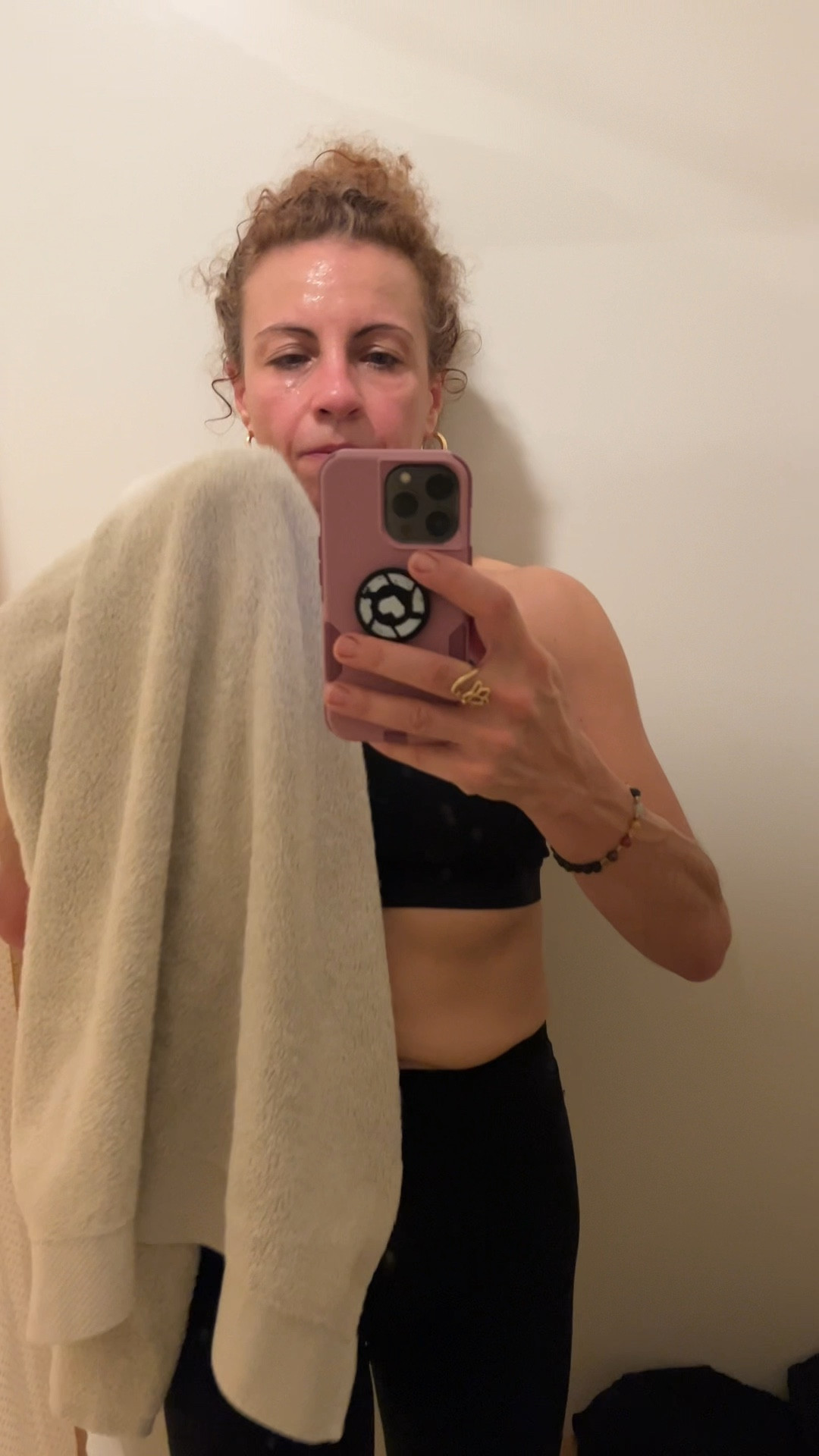 Yoga every damn day looks like…

Highlight of the day was finding the earring my son got me stuck to the bottom of my yoga mat bag.

I think that was the universe because I found a different earring at the yoga studio this morning and turned it in to the owner.

Then when I got him I found my earring stuck on the bottom of the bag which is weird no??

Anywho I’m just grateful I found it and won’t be wearing them to yoga class anymore.

This is your inspiration to get your workout on.

#LTKActive #LTKFindsUnder50 #LTKOver40