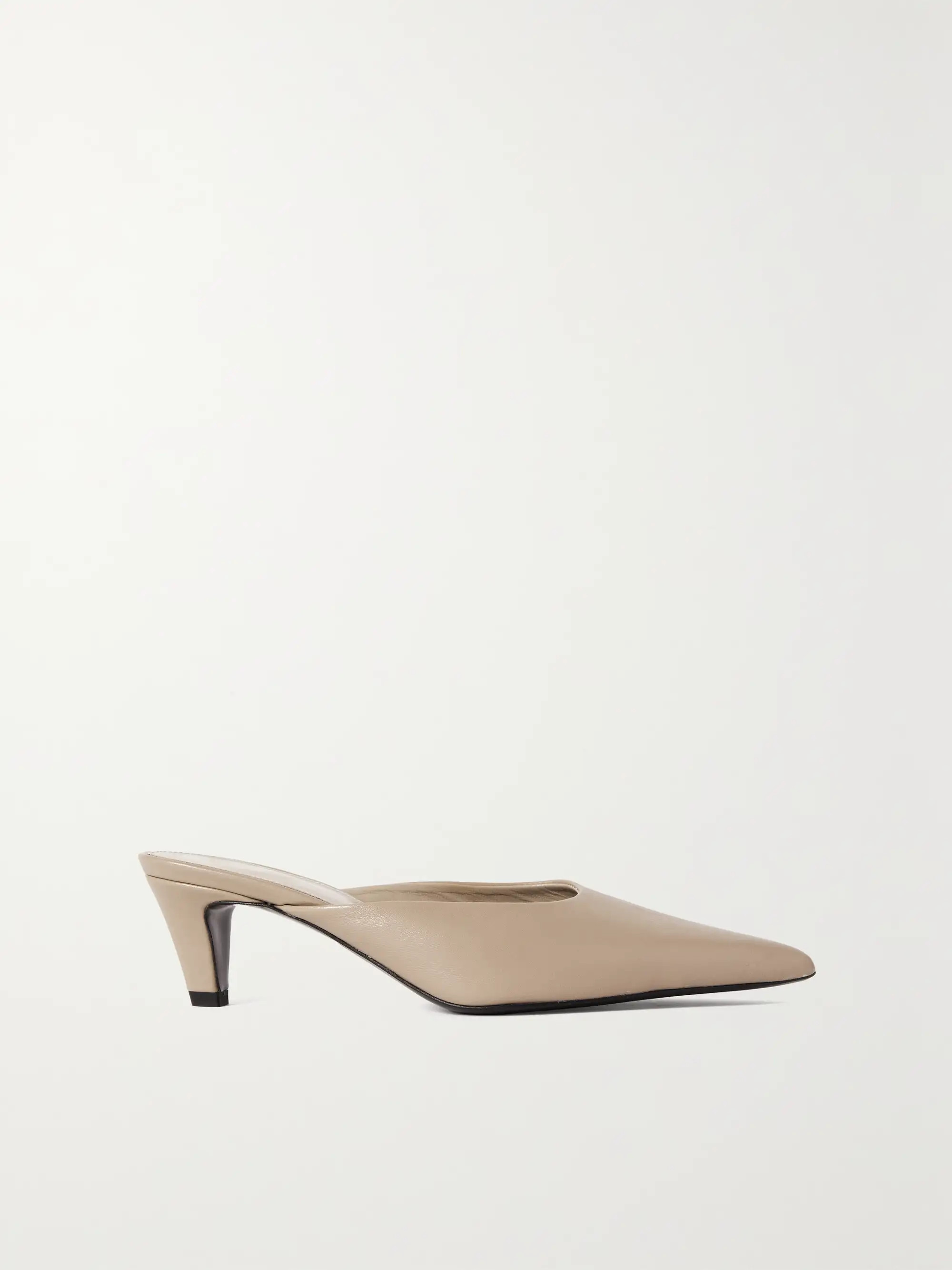 Leather mules | NET-A-PORTER (US)