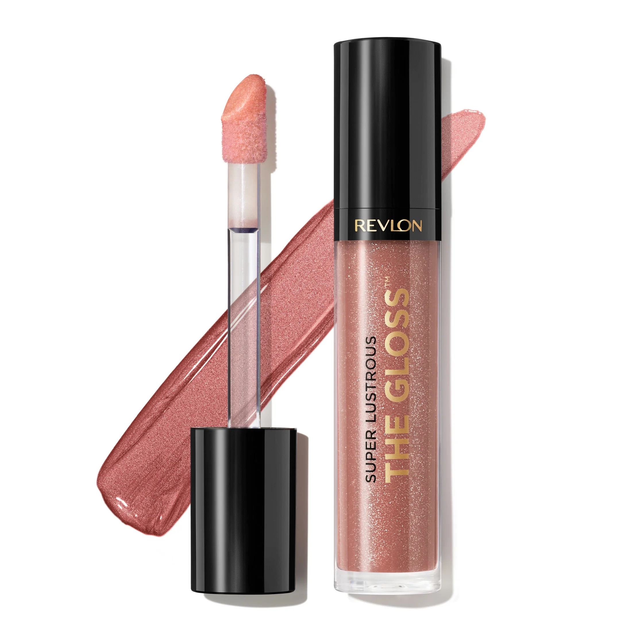 Revlon Super Lustrous Moisturizing High Shine Lip Gloss, Rosy Future, 0.13 oz - Walmart.com | Walmart (US)