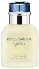 Dolce&Gabbana Light Blue Pour Homme, Eau De Toilette Spray, For Men | Amazon (US)