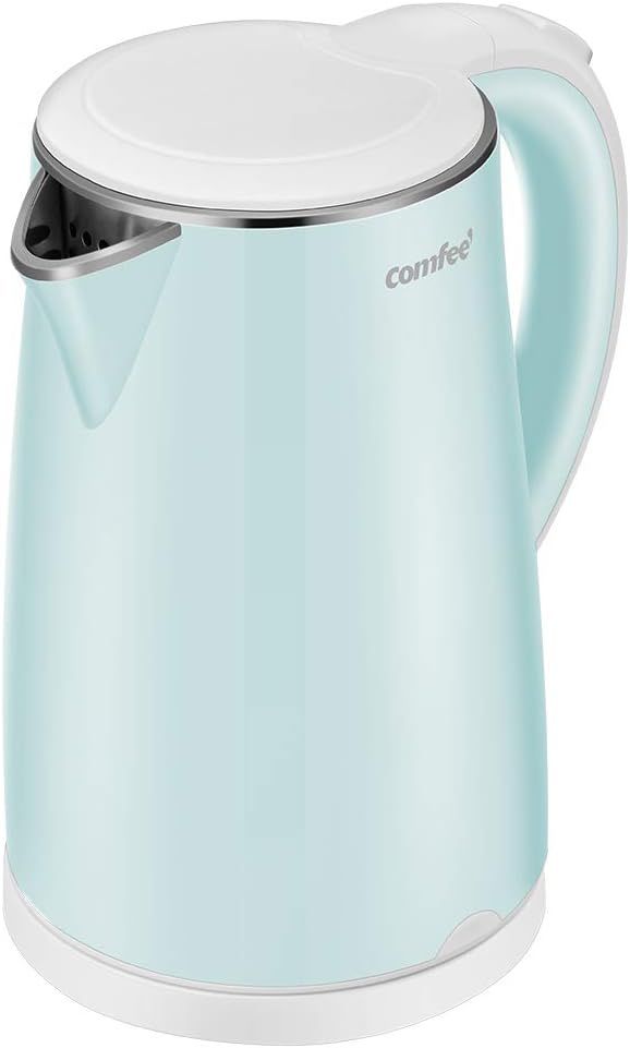 COMFEE' Electric Kettle Teapot 1.7 Liter Fast Water Heater Boiler 1500W BPA-Free, Quiet Boil & Co... | Amazon (US)