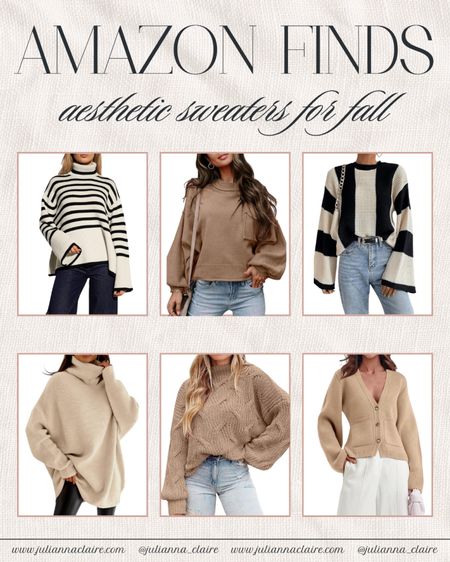 Fall Sweaters From Amazon 🍁

fall sweater // sweater // amazon sweater // elevated style // amazon fashion // elevated basics // elevated casual // amazon fashion finds // amazon finds // affordable fashion // casual outfits // casual style

#LTKstyletip #LTKfindsunder50 #LTKfindsunder100