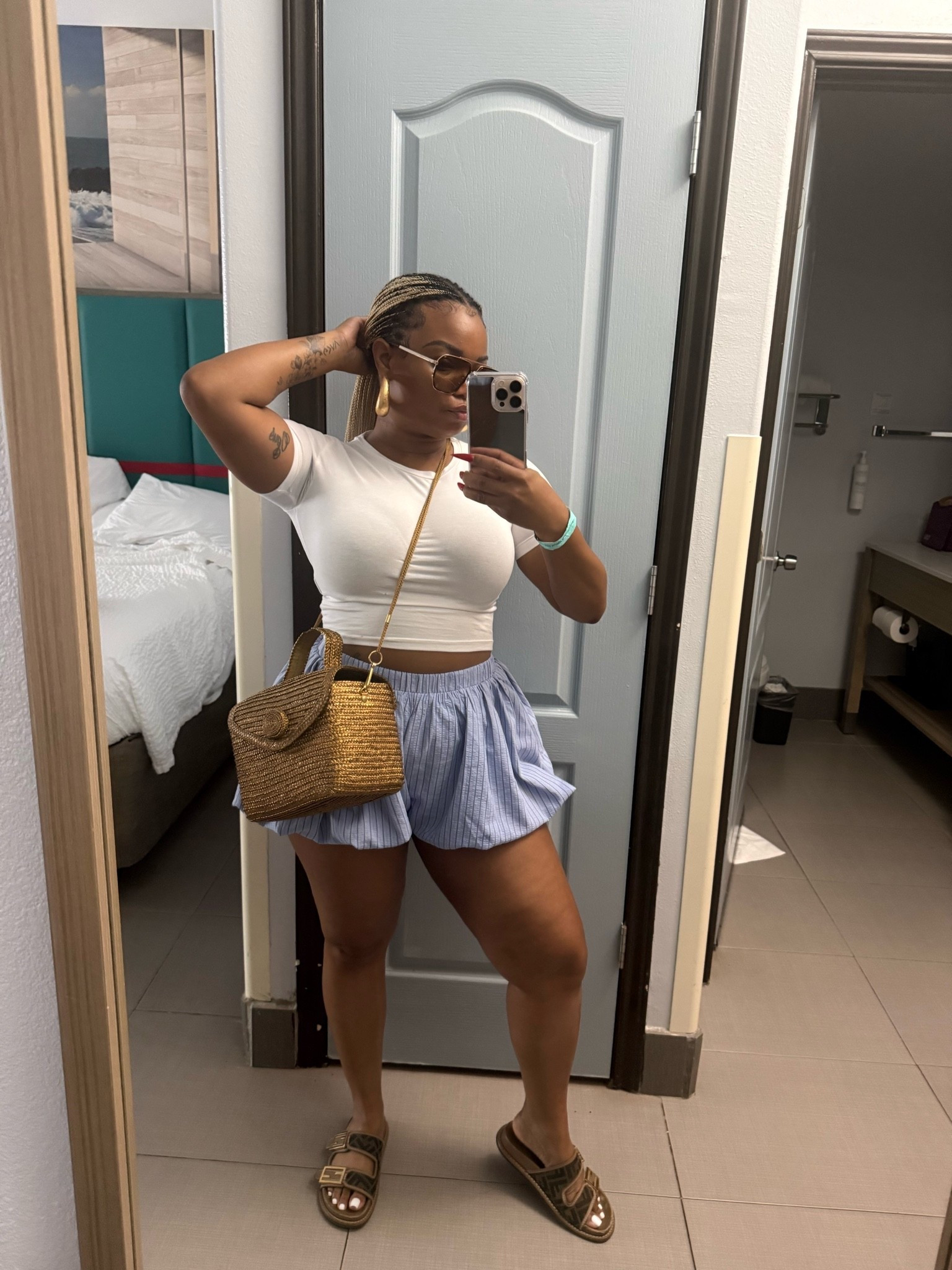 These shorts are so fun!!!

#LTKootd