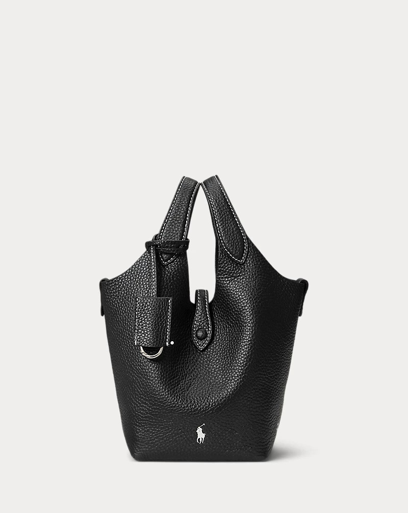 Polo Play Leather Small Tote & Crossbody | Ralph Lauren (UK)