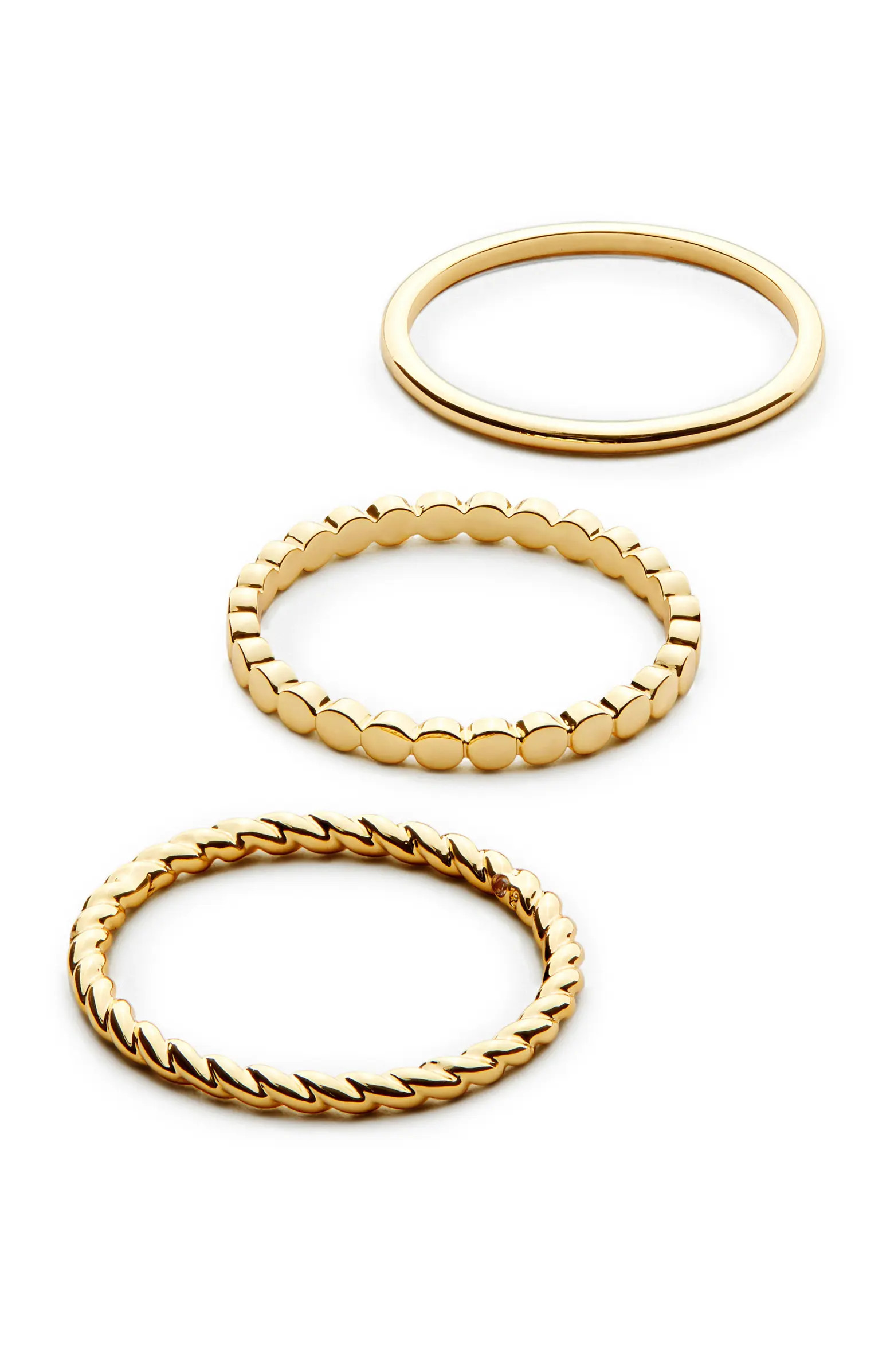 Adrianna Set of 3 Band Rings | Nordstrom