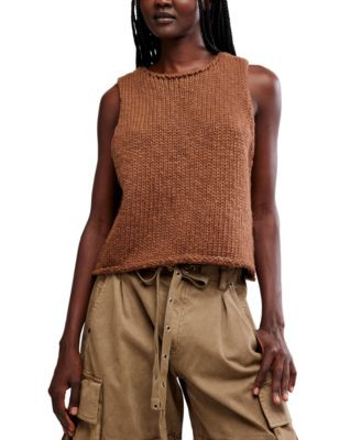 Women's Cotton-Blend Opal Tank Top | Macy's
