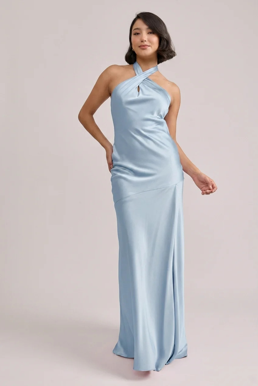 Athena Satin Dress | Revelry
