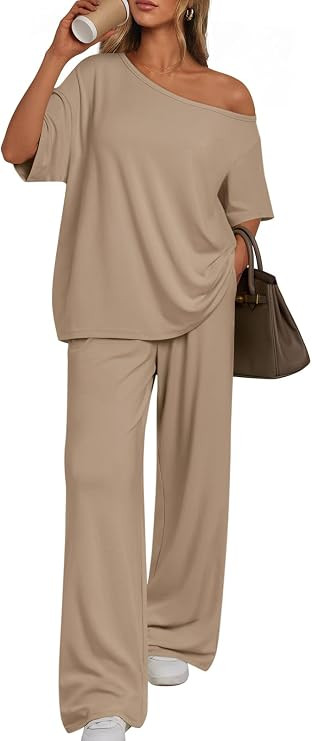 Trendy Queen Womens 2 Piece Lounge Sets Matching Comfy Outfits Clothing | Amazon (US)