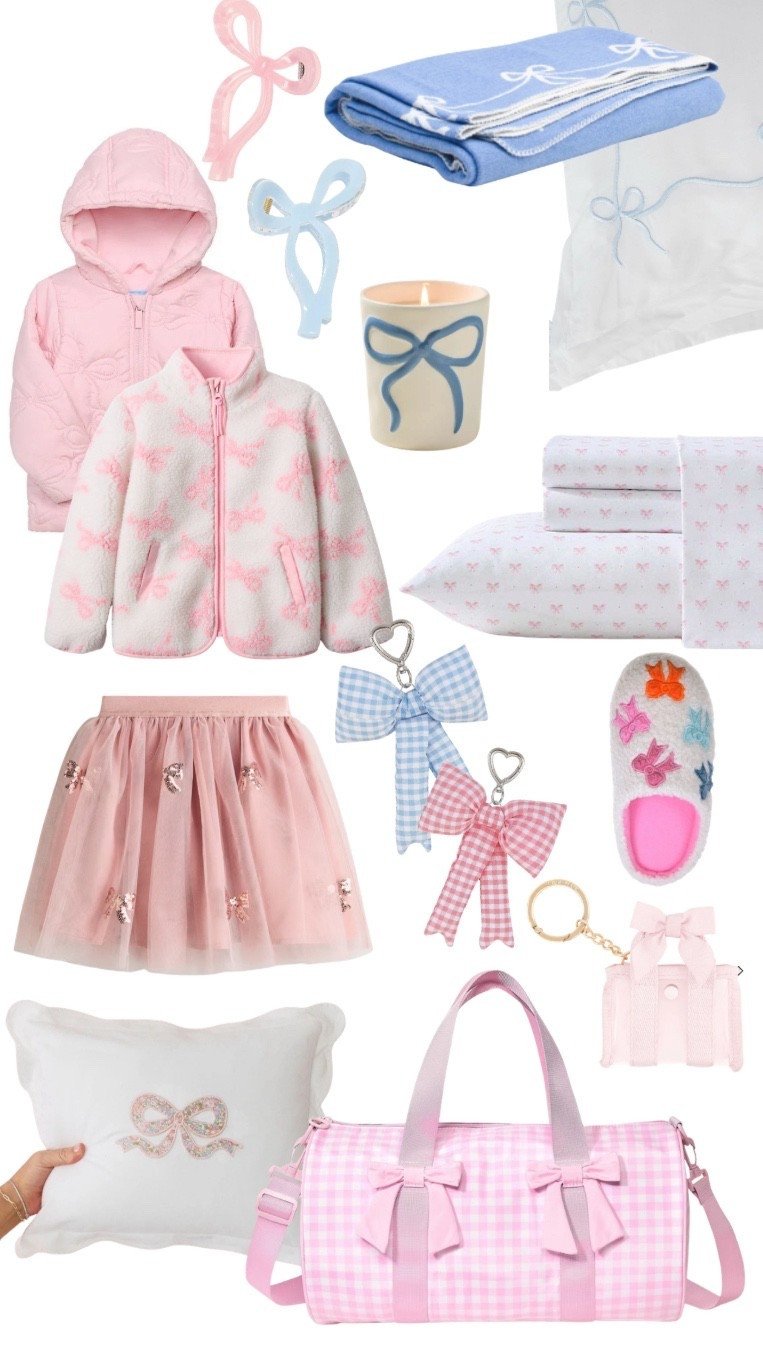 Cute things for the bow lovers out there!! Little girl gifting, preppy style, gingham and sale finds! 

#LTKGiftGuide #LTKKids #LTKSaleAlert