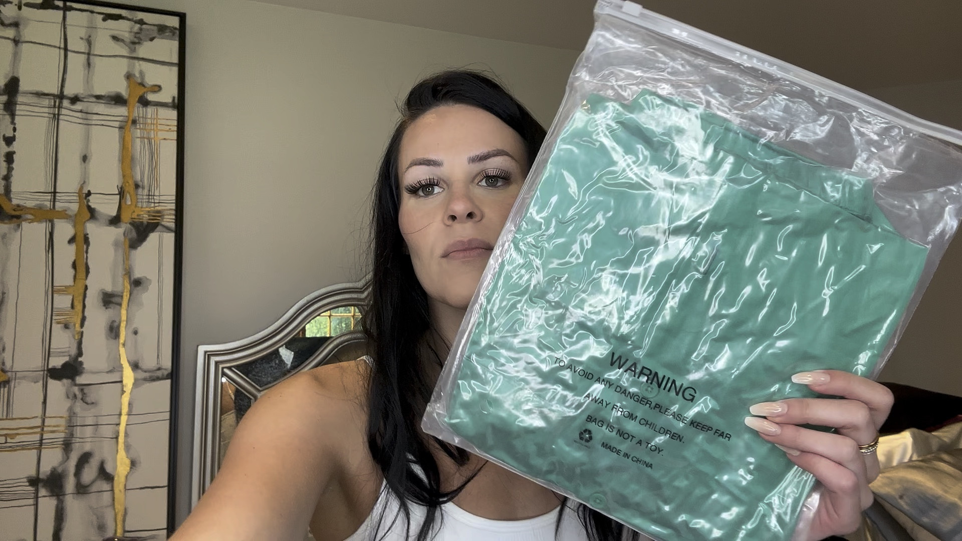 Ekouaer Womens Satin Pajamas Set Button Down Silk 2 Piece Pj Sets Ruffled Short Sleeve Sleepwear,Green

#LTKfindsunder50 #LTKstyletip #LTKVideo