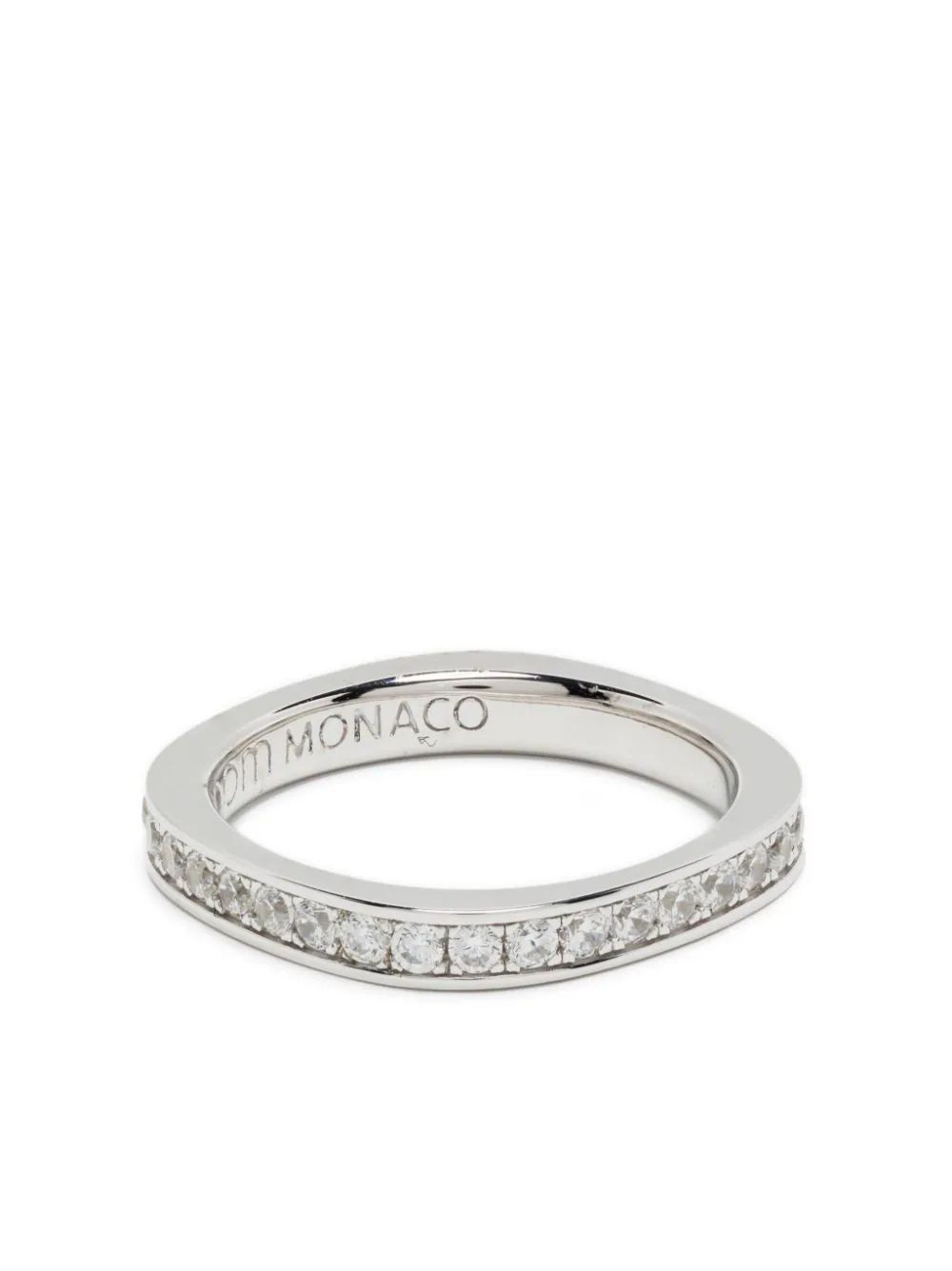 APM Monaco Dainty Pavé Embellished Ring - Farfetch | Farfetch Global