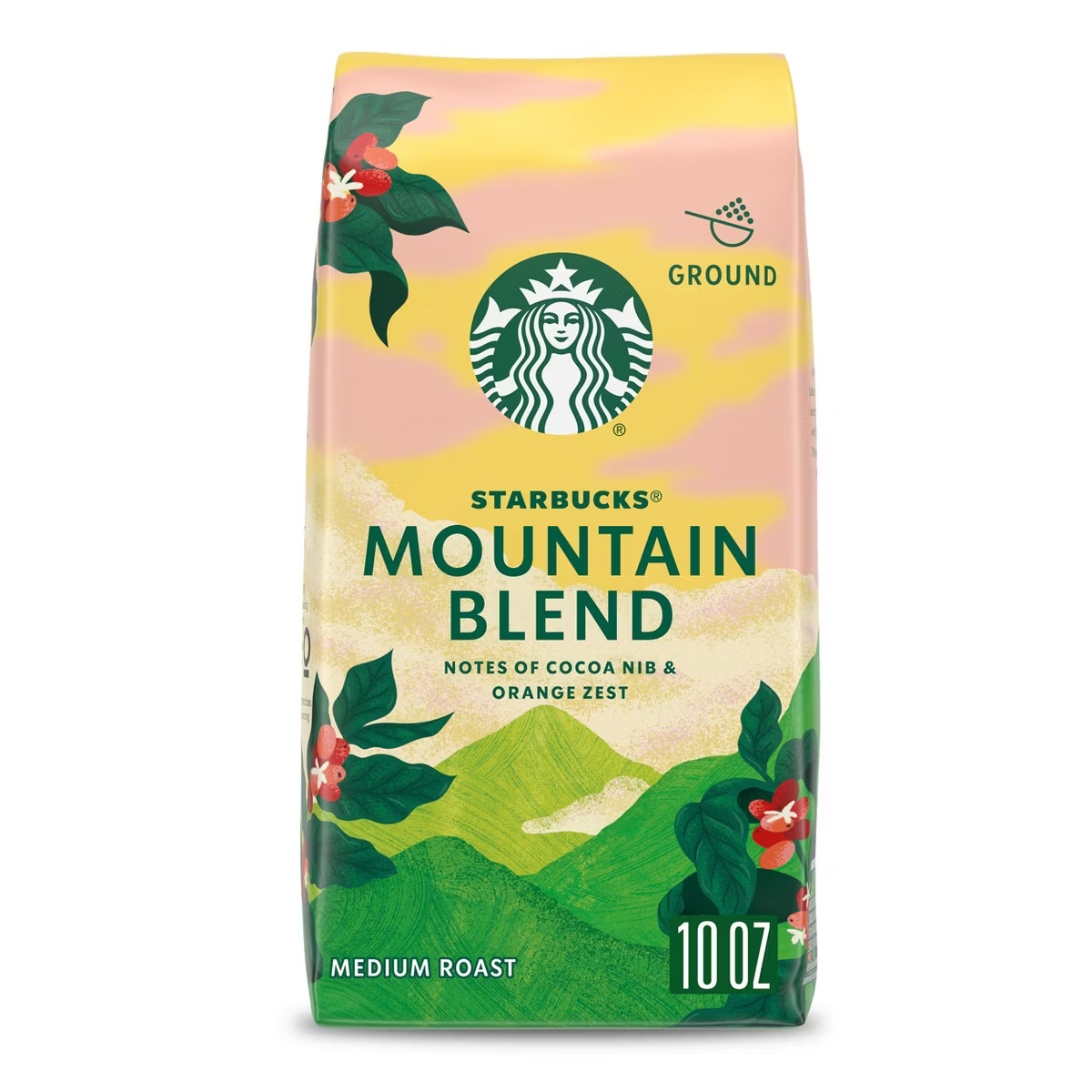 Starbucks Mountain Blend Roast Ground Coffee - 10oz | Target