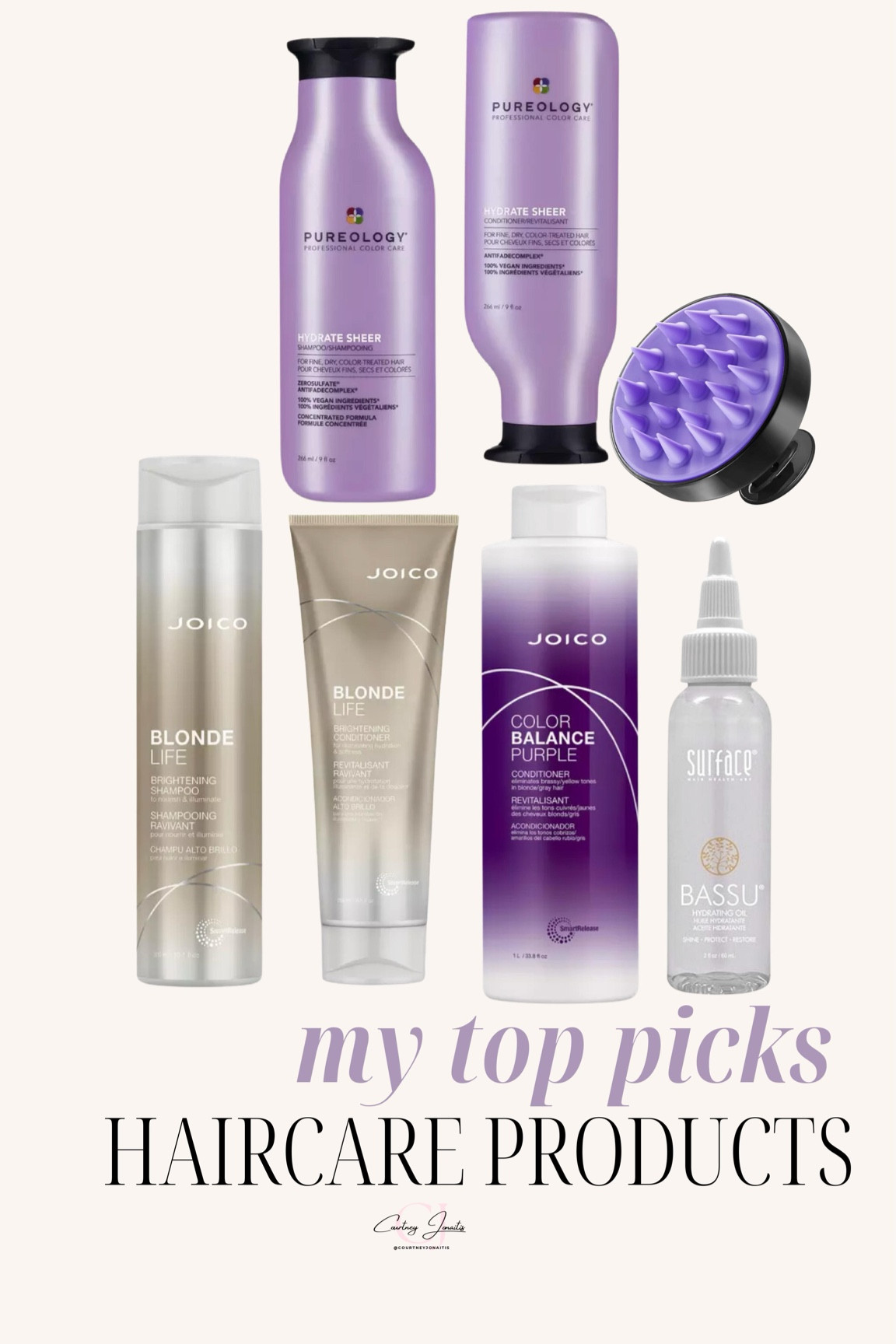 It’s an everything shower day and this is my tried and true hair care lineup! 