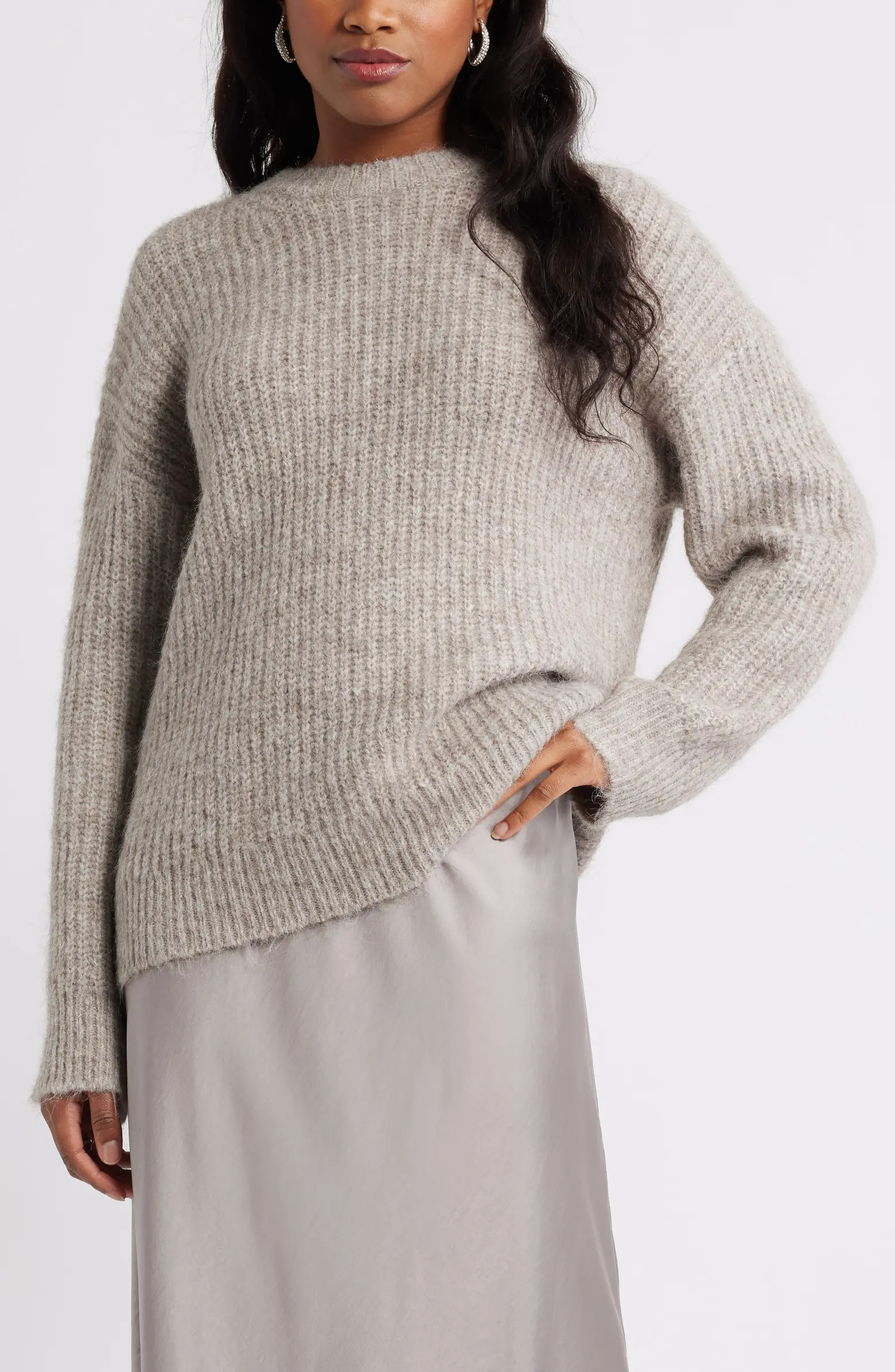 Oversize Fuzzy Sweater | Nordstrom