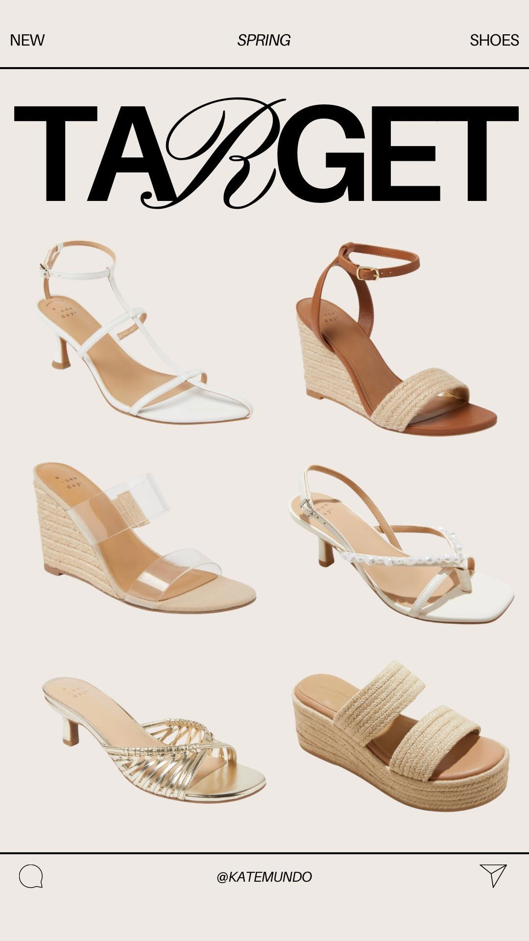Target style. New target. New arrivals. Shoes. Sandals. Summer shoes. Espadrilles. Acrylic heels. Nude shoes. Neutral. Summer outfit. Spring outfit. Easter. Sale  

#LTKFindsUnder50 #LTKMidsize #LTKShoeCrush