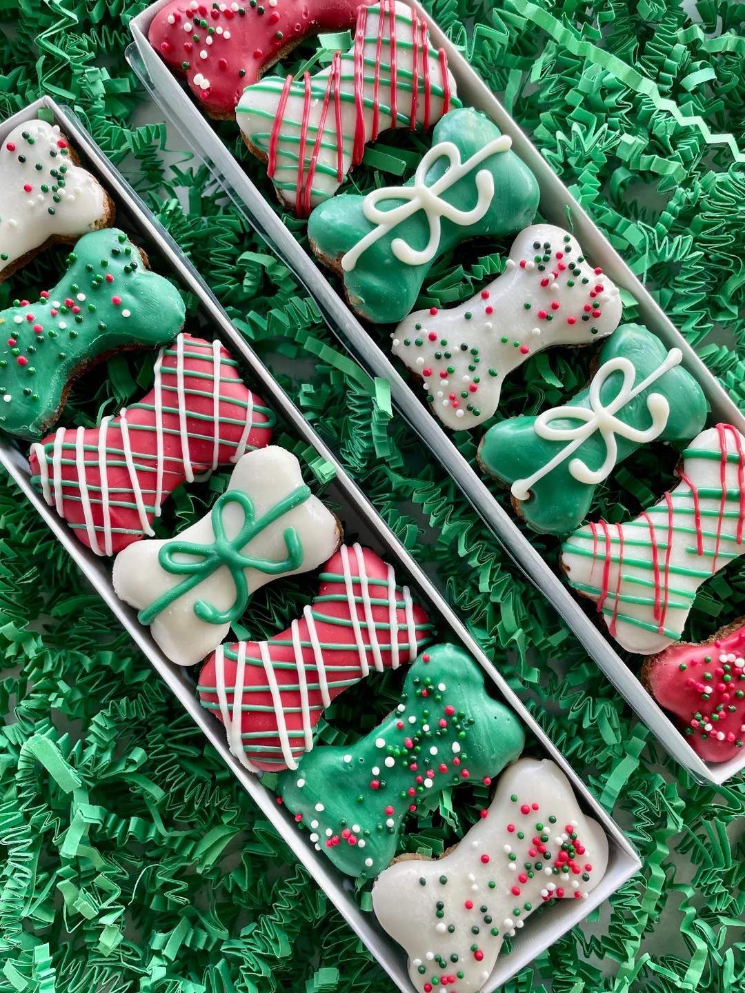 Mini Merry Bones Sleeve Dog Treats Gift Winter Dog Treats - Etsy | Etsy (US)