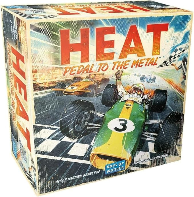 HEAT: Pedal to the Metal Board Game - Intense Car Racing and Strategy Game, Fun Family Game for K... | Amazon (US)
