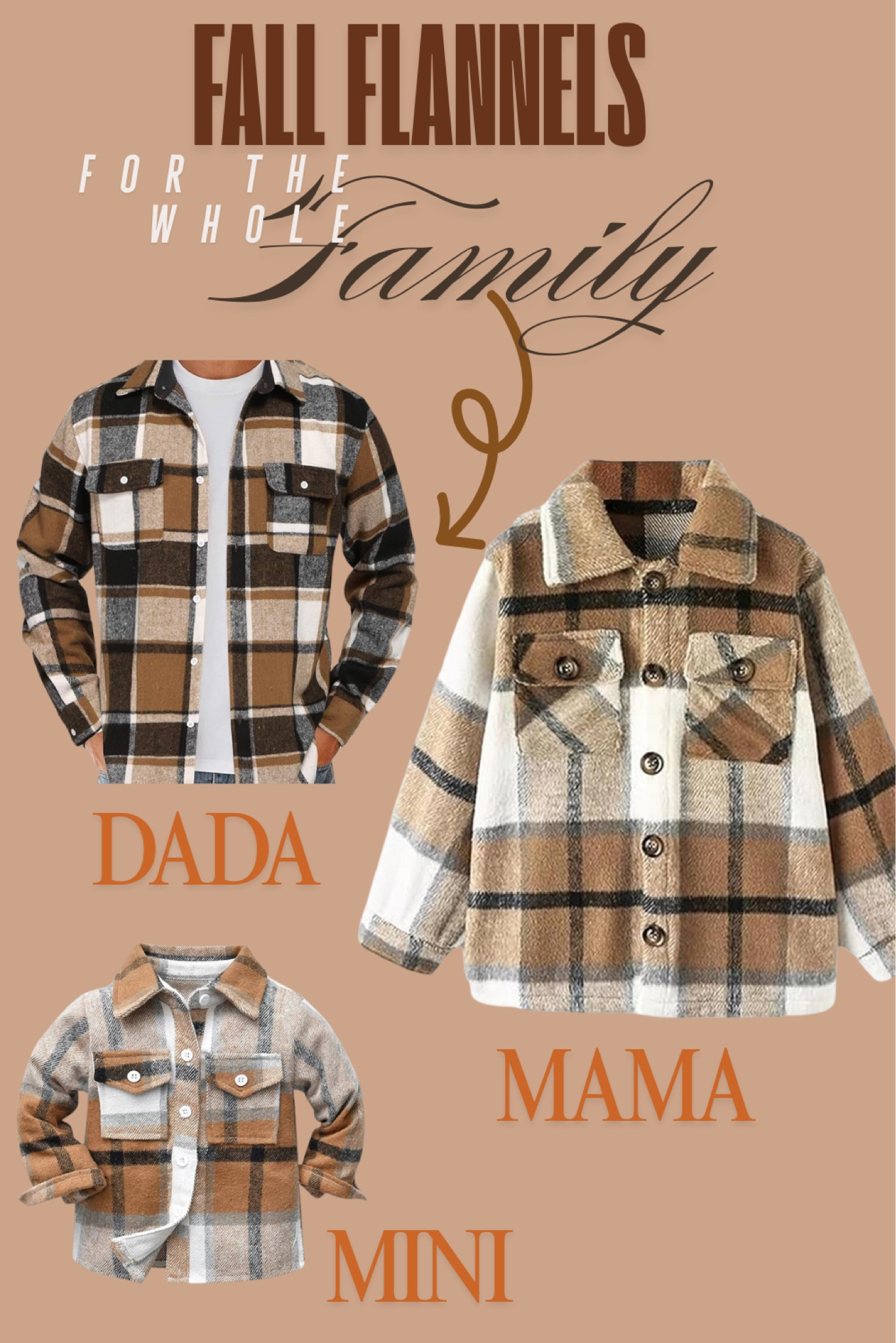 Fall Flannels for the whole family n 

#LTKFamily #LTKSeasonal #LTKStyleTip