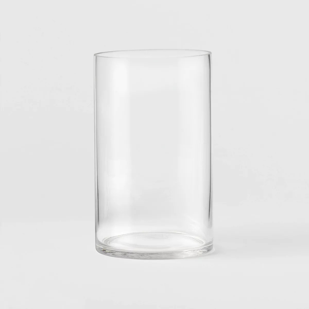 Clear Hurricane 3" x 6" Pillar Candle Holder - Room Essentials™: Elegant Glass Tabletop Decor, ... | Target