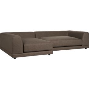 uno 2-piece sectional sofa | CB2