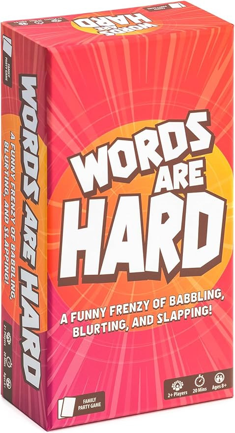 Words are Hard - Party Games - Family Card Games - for Kids 8 and up - for Adults - Family Game N... | Amazon (US)