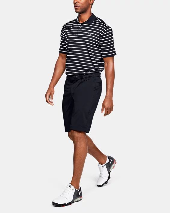 Men's UA Performance Polo Textured Stripe | Under Armour (CA)