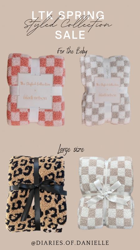 LTK Spring Sale | The Styled Collection 🌸 40% off sitewide! 

Cozy blankets, comfy blankets, gift idea, home decor, baby blanket, cozy throw, Barefoot Dreams dupe, soft blankets, baby must haves, baby gift, shower gift


#LTKhome #LTKSpringSale #LTKbaby