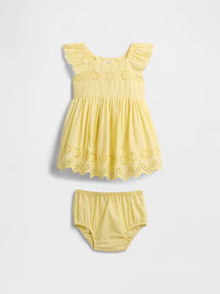 Baby Eyelet Two-Piece Outfit Set | Gap Factory