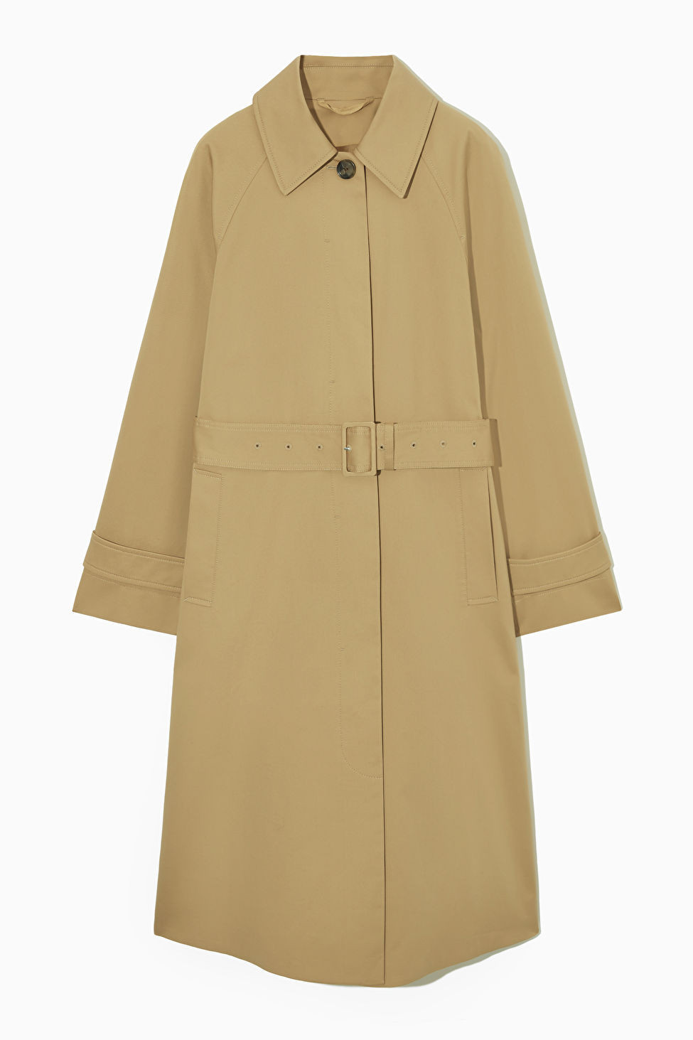 REGULAR-FIT TWILL TRENCH COAT | COS UK