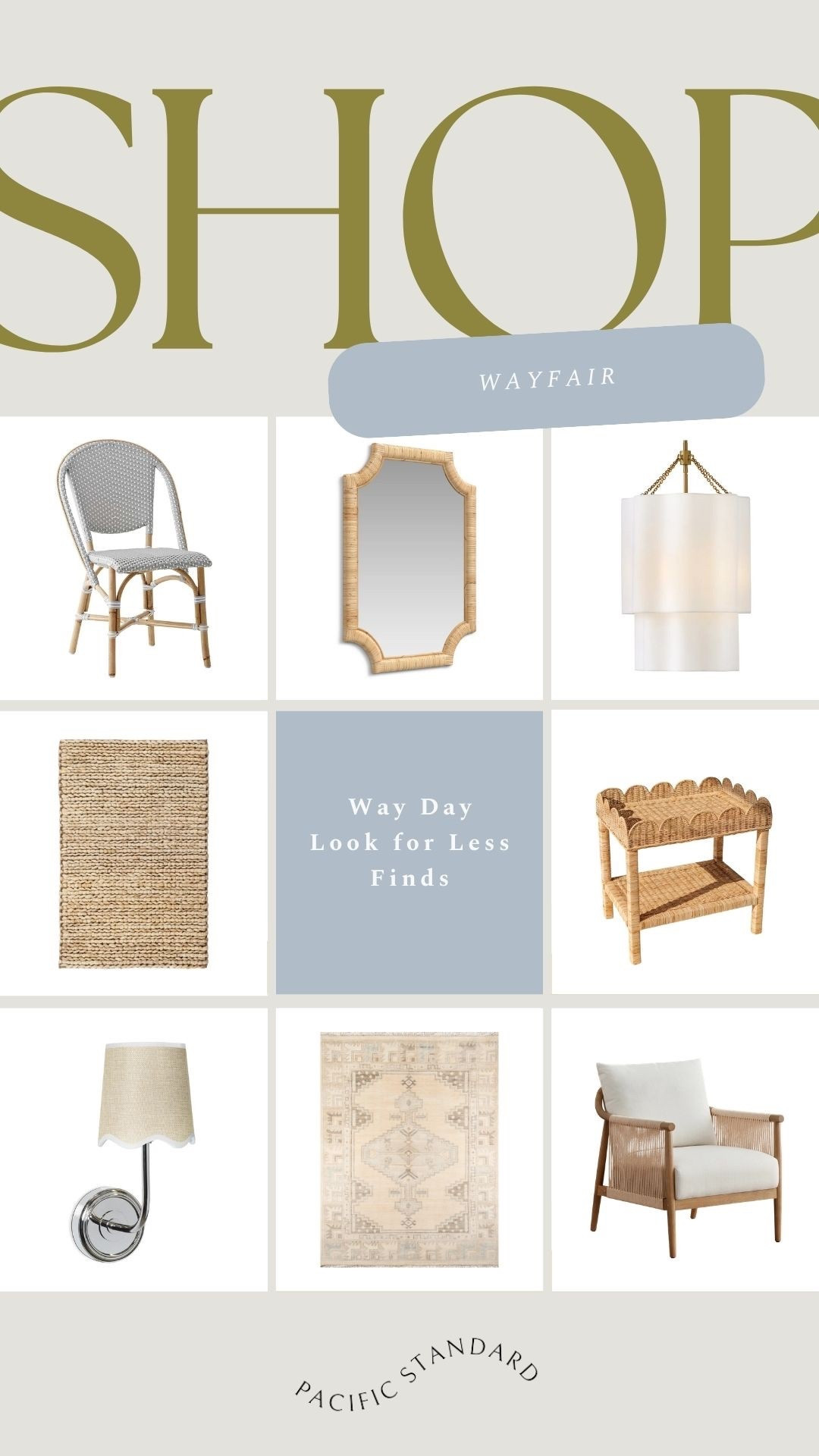 These coastal-inspired pieces give you that airy, collected feel, woven textures, soft neutrals, and timeless silhouettes, all for less (thank you, Way Day 👀).

It’s the kind of mix that feels elevated but still lived-in… proof you don’t have to splurge to get the look.

Saving these finds before they’re gone 🤍

#Wayfair #WayDay #WayfairPartner #LookForLess #SerenaAndLilyInspired #CoastalStyle #NeutralHome #ModernCoastal #HomeDecorFinds #AffordableLuxury 

#LTKHome