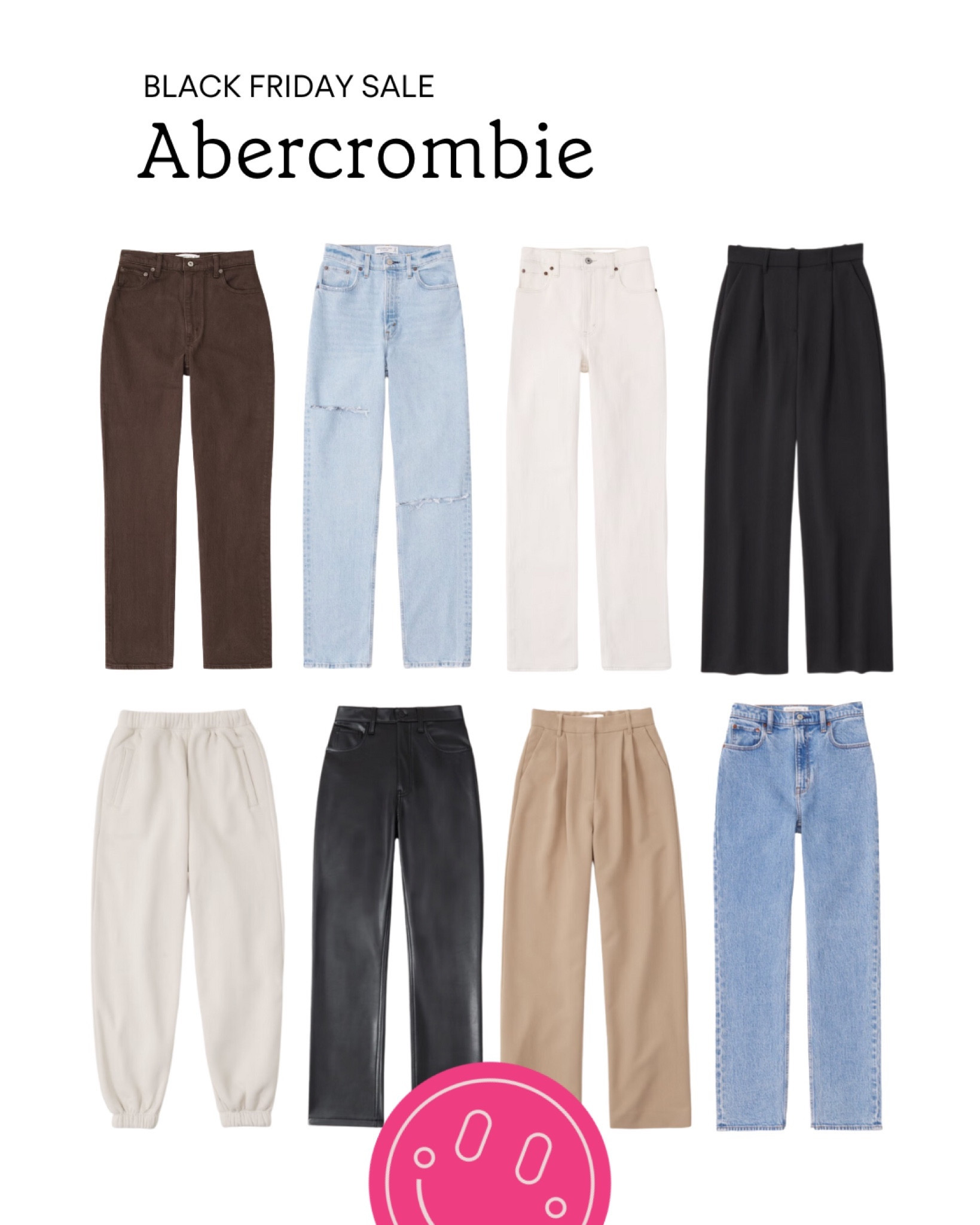 I love my Abercrombie pants for fall, so here are all my top picks for their 25% off Black Friday sale that’s currently running!

#LTKstyletip #LTKCyberWeek #LTKsalealert